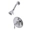 Kingston Brass Shower Faucet, 2, Wall Mount, Polished Chrome KB2631NLSO - alternate 1